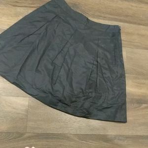 BCBG maxazaria blue pleated skirt